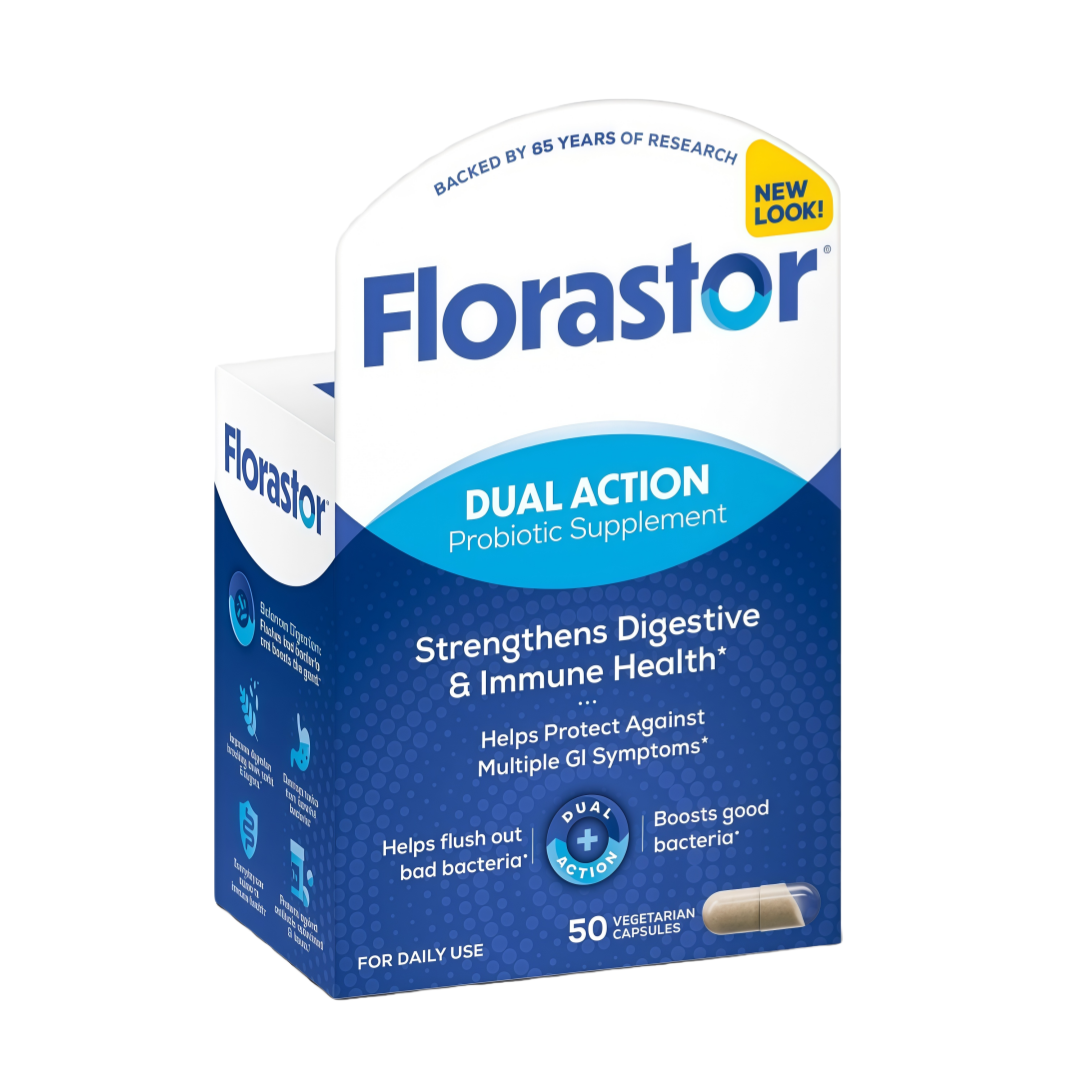 Florastor  Dual Action Probiotic Supplement: The Last Probiotic You'll Ever Need