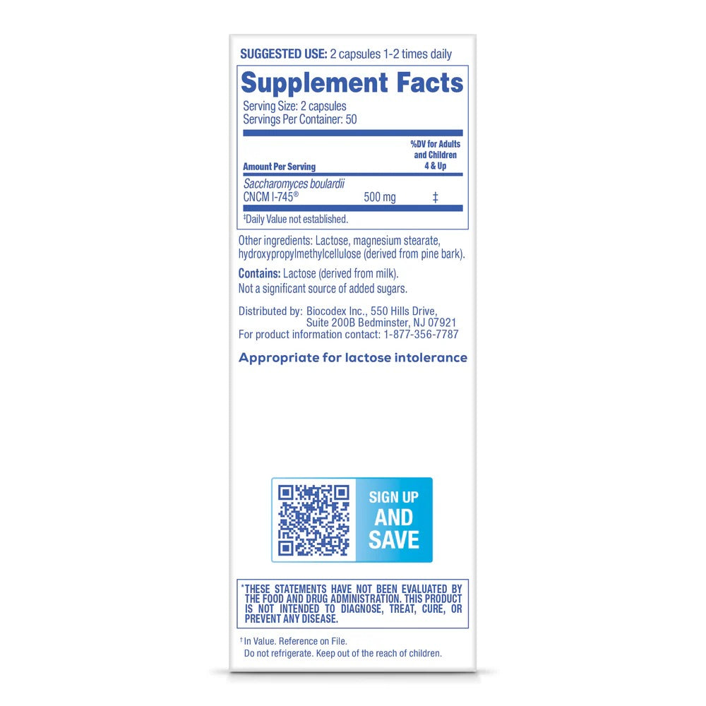 Florastor® Dual Action Probiotic Supplement: The Last Probiotic You'll Ever Need™️